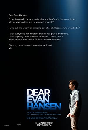 Watch free full Movie Online Dear Evan Hansen (2021)