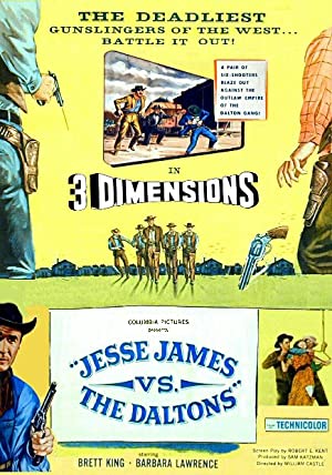 Watch free full Movie Online Jesse James vs the Daltons (1954)