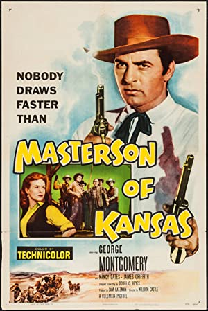 Watch free full Movie Online Masterson of Kansas (1954)