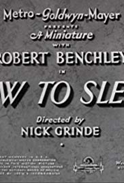 How to Sleep (1935)